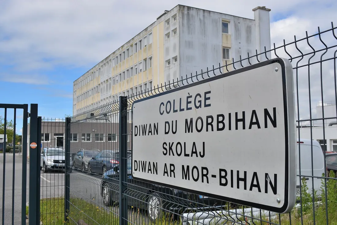 Collège Diwan Vannes - entrée